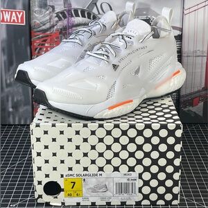 Adidas by Stella McCartney Solarglide White Shoes HR1923 MNS 7 / WMNS 8  NEW